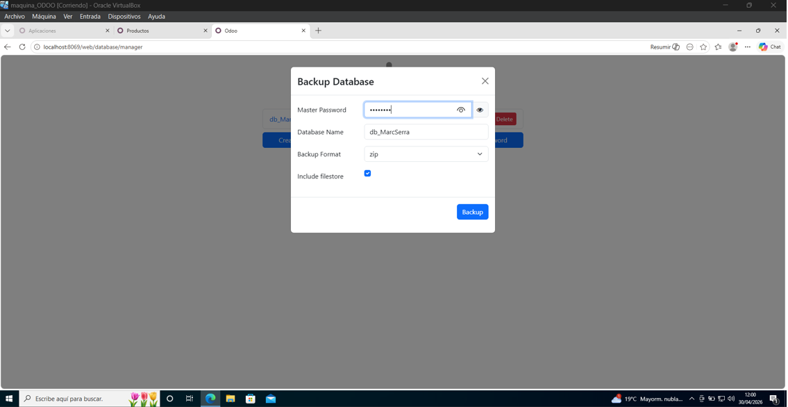Captura Backup